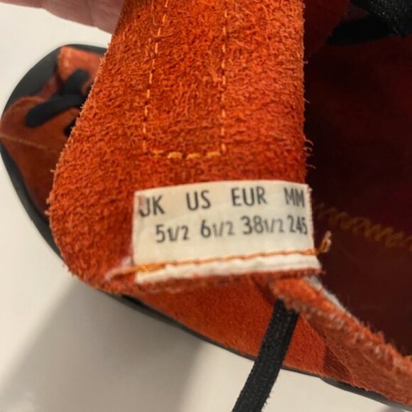 Rock Pillars Climbing shoes Leather Red size 6.5 - Picture 7 of 11